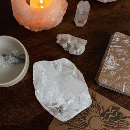 Pietre Brute Naturale din Cuart Transparent, Dimensiuni 6-7 cm [5]