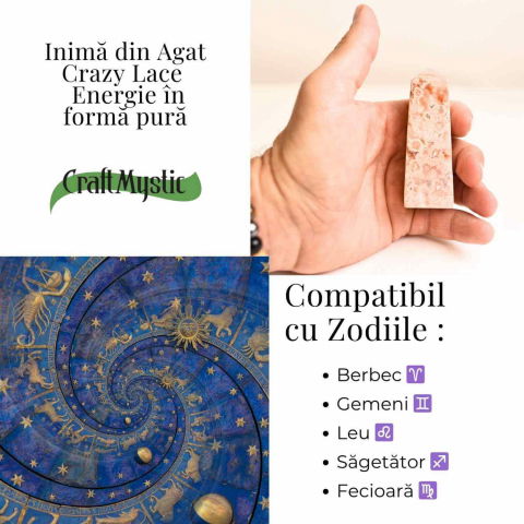 Turn din Agat Crazy Lace – Energie in forma pura [4]