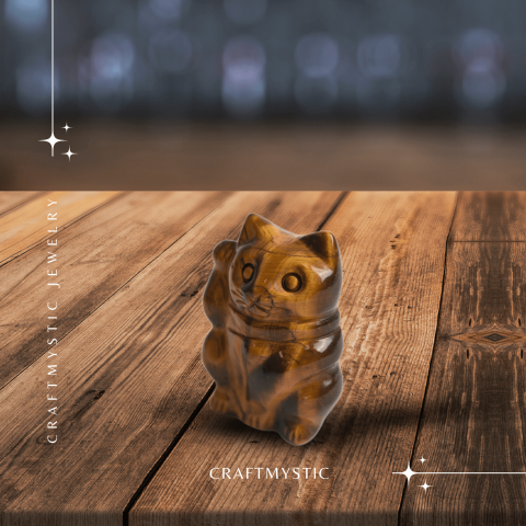 Pisicuta prosperitatii – Ochi de Tigru pentru Succes, Claritate si Protectie [5]