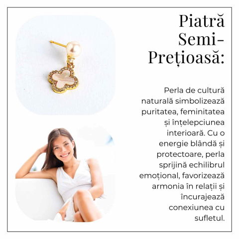 Talisman delicat cu perla si scoica – Cercei norocosi pentru fiecare zi [4]