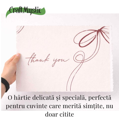 Hartie alba vintage 22x29.5 cm – un spatiu pur pentru ganduri scrise cu intentie [2]