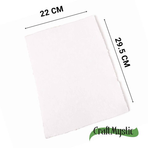 Hartie alba vintage 22x29.5 cm – un spatiu pur pentru ganduri scrise cu intentie [3]