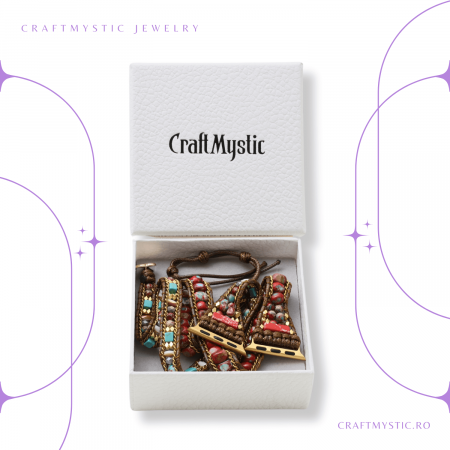 Bratara din Cristale Jasp Imperial pentru Smartwatch Apple, Model 38 mm sau 42 mm [7]