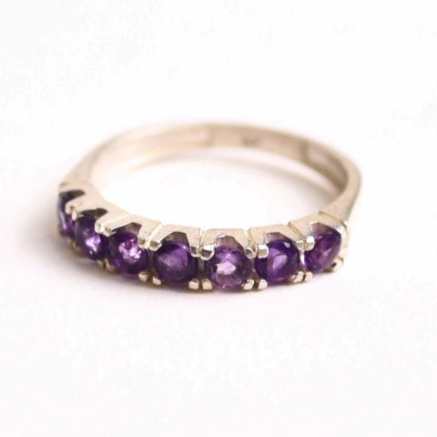 Inel din Argint 925 cu Ametist – Liniste Interioara si Protectie Energetica [5]