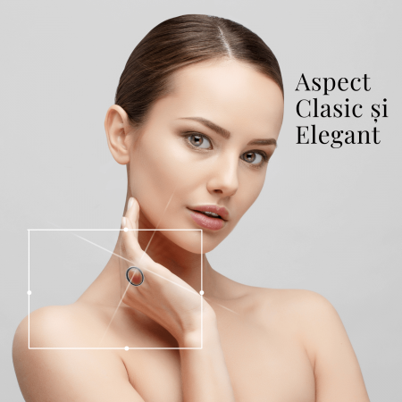 Inel Ajustabil Argintiu cu Carneol Natural, pentru energie si creativitate [5]