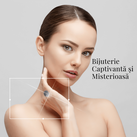 Inel Ajustabil Argintiu cu Labradorit natural oval, pentru protectie si intuitie [6]