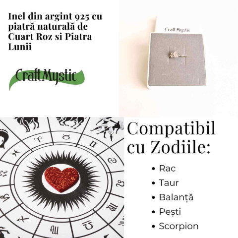 Inel argint 925 cu Opal Etiopian si Peridot – Lumina si Renastere [3]