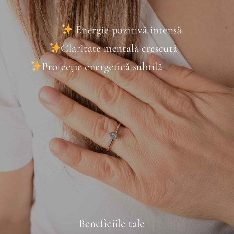 Inel argint 925 cu Titanium Druzy lacrima – stralucire si energie pozitiva [2]