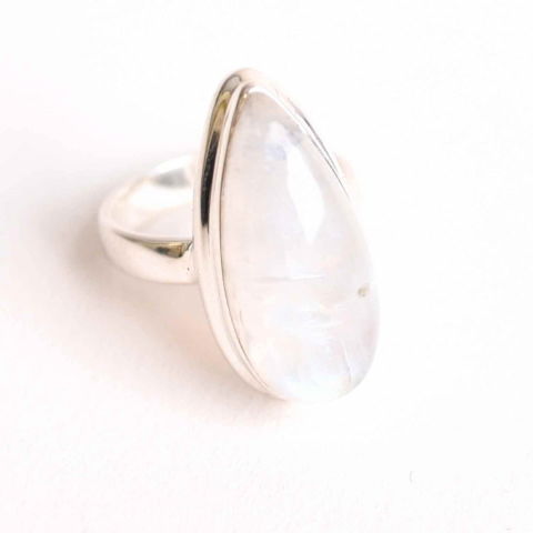 Inel cu Piatra Lunii si montura din Argint 925 – Intuitie Sporita si Echilibru Emotional [6]