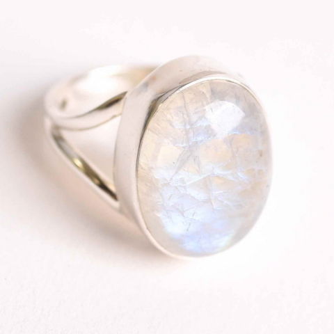 Rac - Inel din argint 925 elegant cu Piatra Lunii – Armonie emotionala si conexiune cu feminitatea