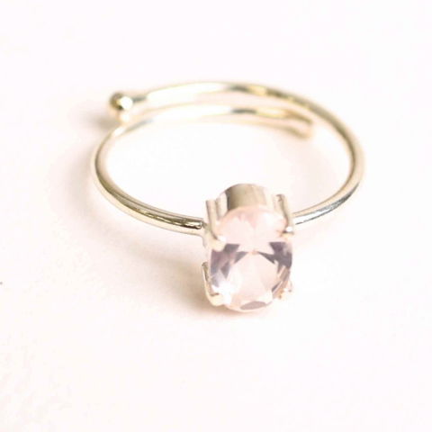 Inel din Argint 925 cu Cuart Roz – Iubire Interioara si Armonie Emotionala [5]