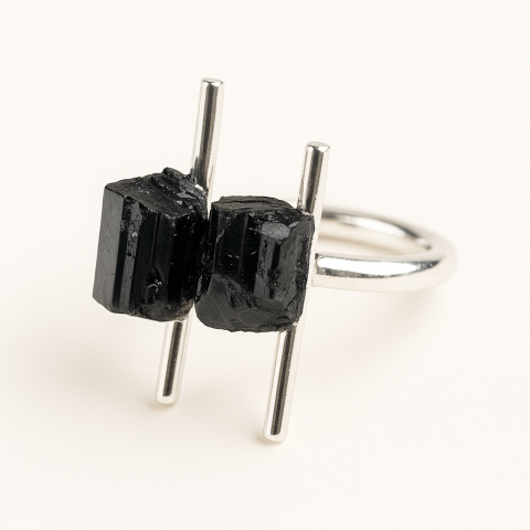 Taur - Inel Protectie Totala – Turmalina neagra pentru energie si siguranta