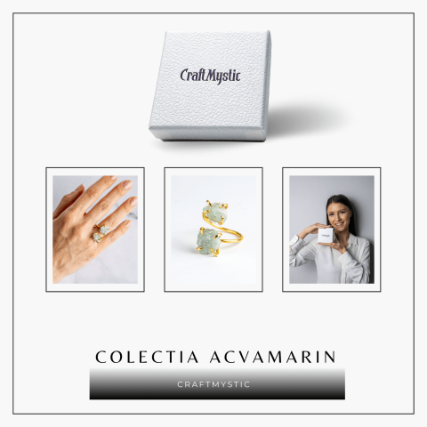 Claritate si Liniste – Inel cu Acvamarin, Piatra Rabdarii si Curajului [6]