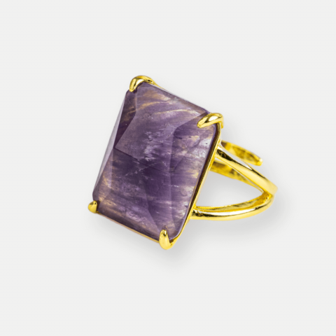 Pesti - Conexiune Spirituala – Inel cu Ametist si Vibratie Inalta