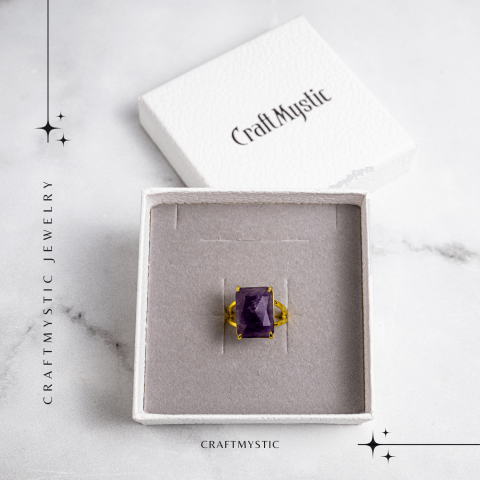 Conexiune Spirituala – Inel cu Ametist si Vibratie Inalta [7]