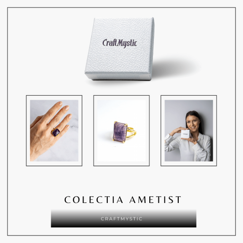Conexiune Spirituala – Inel cu Ametist si Vibratie Inalta [6]