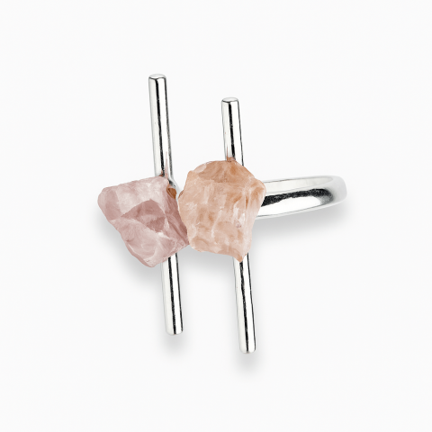 Pesti - Inelul inimii deschise – Cuart roz pentru iubire si blandete