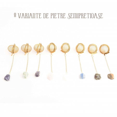 Infuzor ceai din otel inox cu piatra semipretioasa Ametist de 2 cm - Cristale vindecatoare tematica feng shui [1]