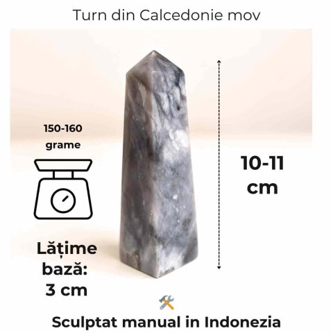 Turn din Calcedonie Mov – Claritate in ganduri, liniste in suflet [1]