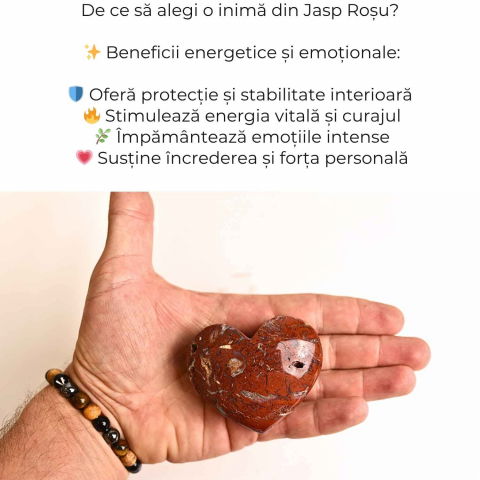 Inima din Jasp Rosu – Curaj si forta interioara in forma pura [2]