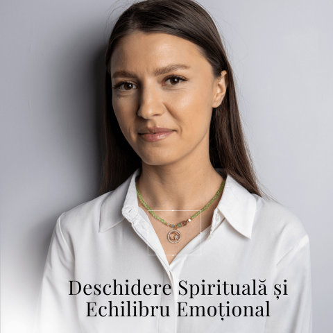 Colier Mistic cu Peridot, Cristal Capsuna si Simboluri Ceresti [1]