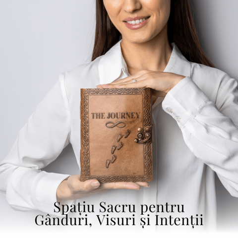 Calatoria Interioara – Jurnal din Piele Naturala si Hartie de Bumbac [1]