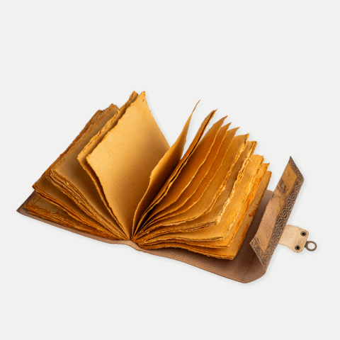 Calatoria Interioara – Jurnal din Piele Naturala si Hartie de Bumbac [9]