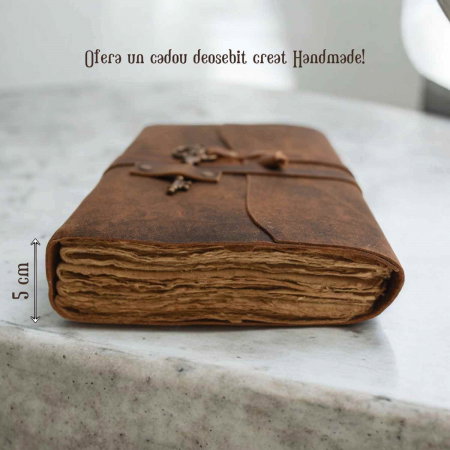 Jurnal Vintage incuietoare cheie inima -Eleganta si Intimitate [5]