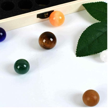 Set 9 planete in Sistemul Solar din pietre semipretioase – univers, stiinta, astrologie, meditatie [7]