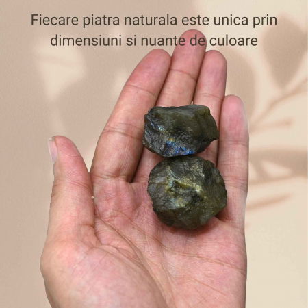 Labradorit Brut 6-7 cm Piatra Magiei, Intuitiei [3]