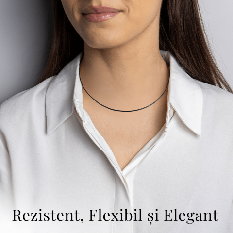 Lant din Sfoara Cerata cu Inchidere din Argint 925 pentru Pandantive [1]