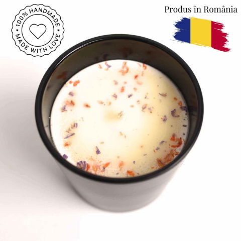 Cristale pe beneficii - Lumanare cu ulei esential de litsea cubeba – Relaxare si revitalizare naturala