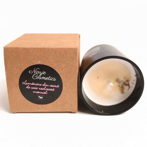 Lumanare cu ulei esential de tei – Relaxare si echilibru [3]