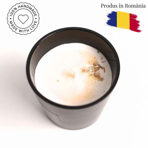 Cristale pe beneficii - Lumanare cu ulei esential de tei – Relaxare si echilibru