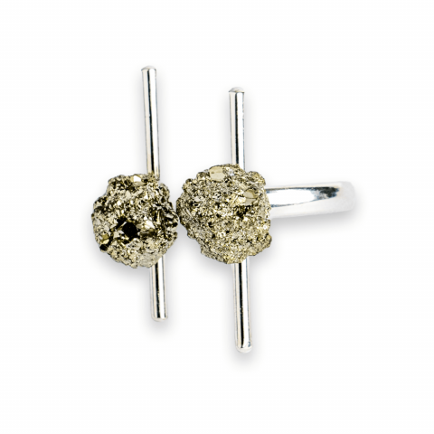 Inelul abilitatii si prosperitatii – Pirita naturala bruta [1]