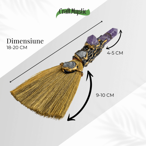 Maturica pentru curatare energetica – Varf Ametist natural [2]