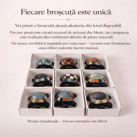 Broscuta Feng Shui din Obsidian Negru Mexican – simbol al prosperitatii si protectiei [2]