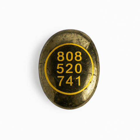 Prosperitate si Abundenta - Moneda Zibu cu pirita – Abundenta si energie divina in buzunarul tau