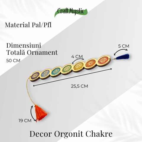 Decor orgonit chakre – Ideal pentru meditatie si vibratii pozitive [2]