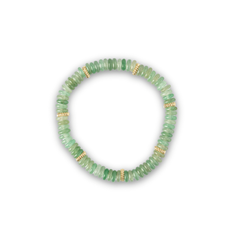 Noroc si Abundenta – Bratara din Aventurin Verde Natural [9]