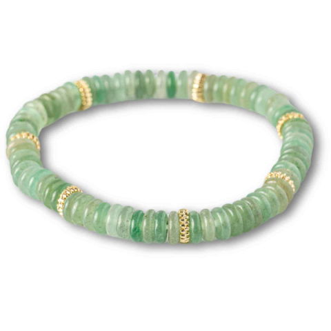 Rac - Noroc si Abundenta – Bratara din Aventurin Verde Natural