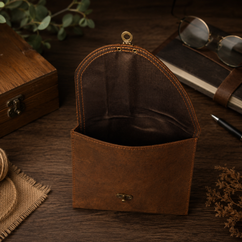 Geanta Plic din Piele Naturala Dreptunghiulara – Eleganta si Stil Atemporal [3]