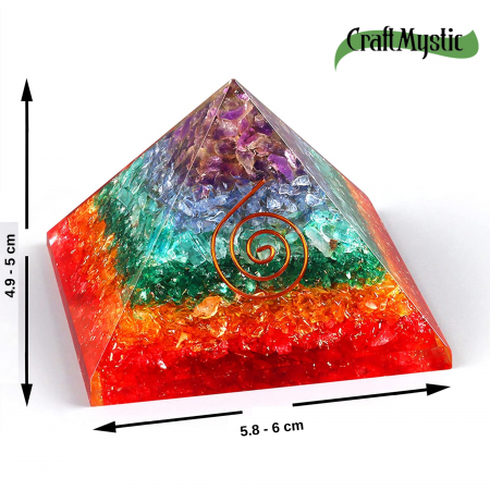 Piramida Orgonica cu 7 chakre - Generator de energie pozitiva, meditatie si echilibru spiritual [1]
