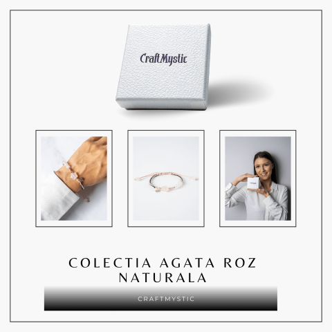 Iubire si Echilibru – Bratara Stea din Agat Natural [7]