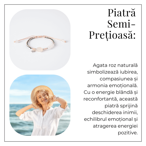 Iubire si Echilibru – Bratara Stea din Agat Natural [5]