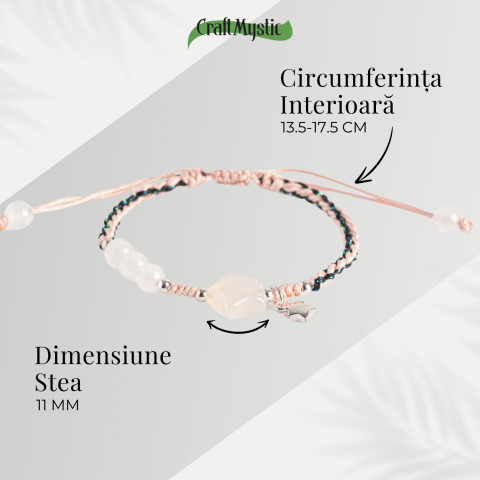 Iubire si Echilibru – Bratara Stea din Agat Natural [3]