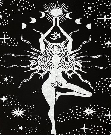 Panza Sacra pentru altar magic - Design 5 Moon Phases - Vrajitorie Tarot Wiccani Spiritualitate - Copie - Copie - Copie [3]