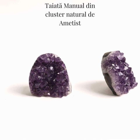 Geoda de ametist natural, taiata manual – Protectie si echilibru [16]