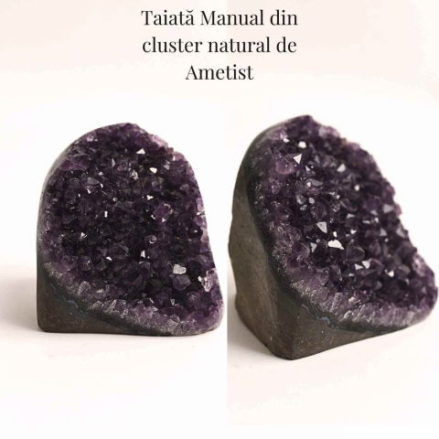 Geoda de ametist natural, taiata manual – Protectie si echilibru [18]