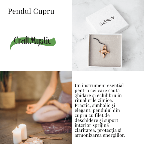 Pendul Cupru pentru Energie si Claritate Spirituala [4]